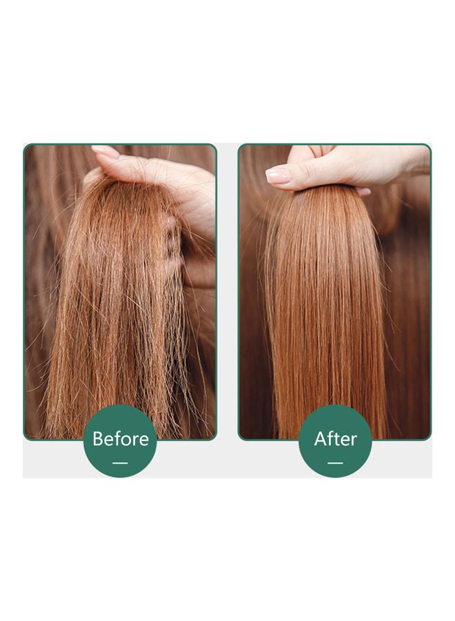 فرشاة فرد الشعر مزودة بشاشة عرض LCD ومشط للاستخدام على الشعر الجاف والمبلل باستخدام الأيونات السالبة المضادة للحرق أخضر 35 x 5 x 9.5سم - Image 2