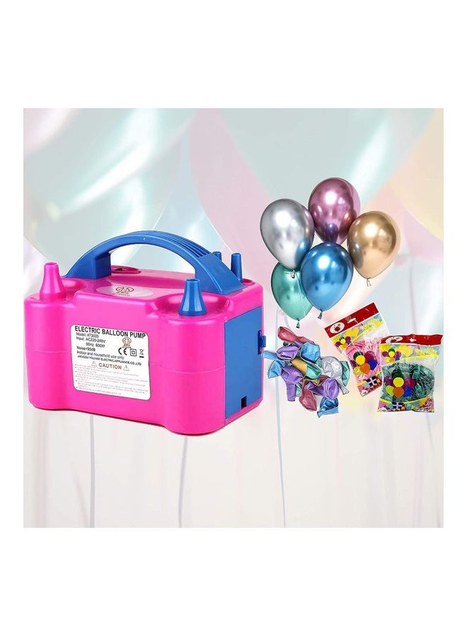50-Piece Balloons with Electric Pump  - Image 1