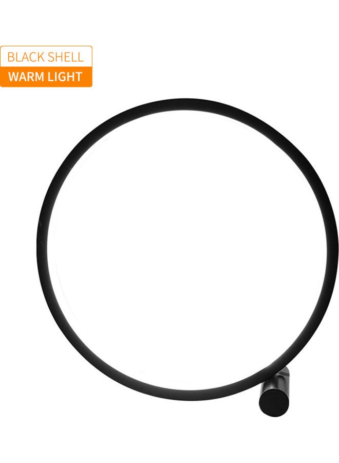 Generic 25cm Round LED Desk Lamp Black/White 26.00 x 9.00 x 0.6cm  - Image 5