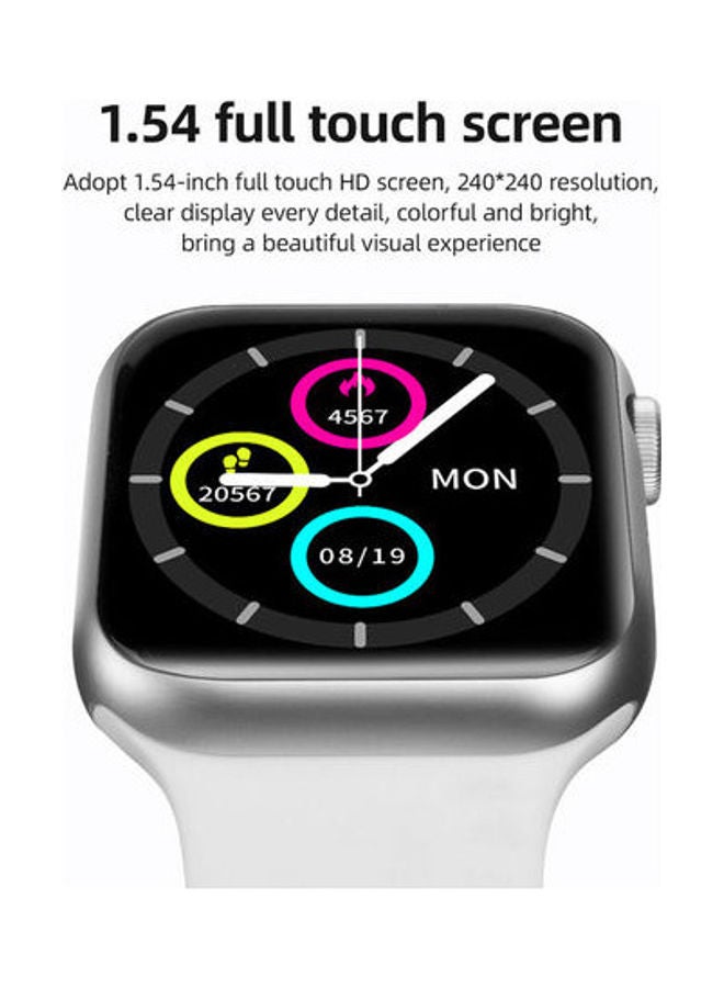 Generic - T500 Plus Global Version IPS Full Touch Screen Smartwatch 1.54inch Black - Image 1