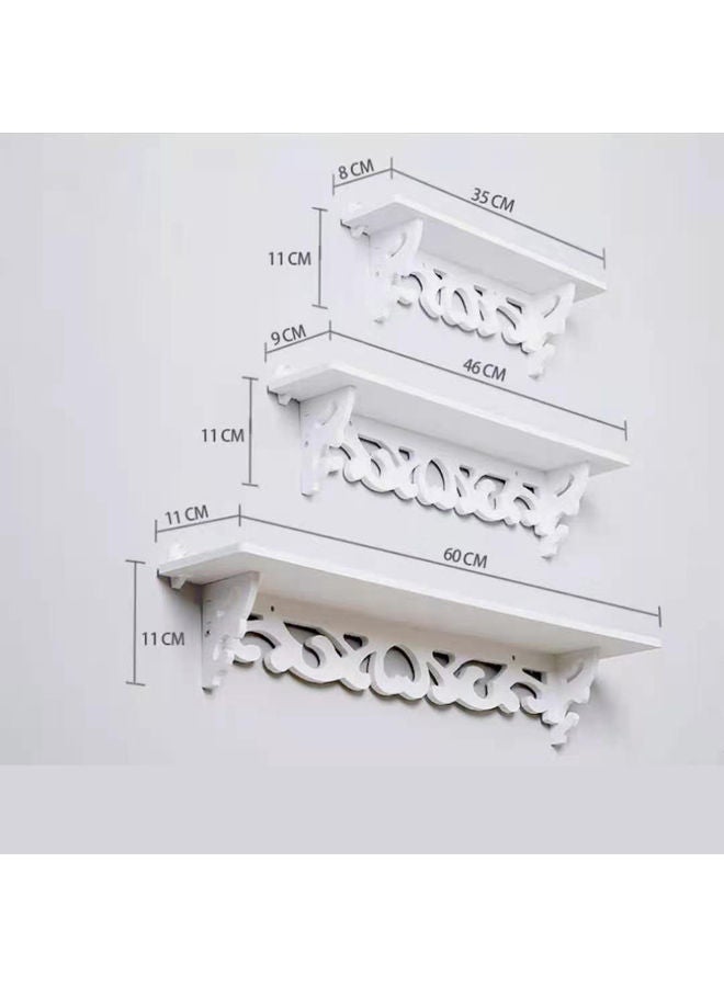 Wall Seasoning Shelf Floating Shelve White 60x11x11cm - v1633673874/N51278956A_3