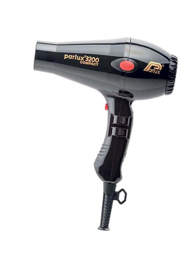 PARLUX - 3200 Compact Hair Dryer Black - Image 1