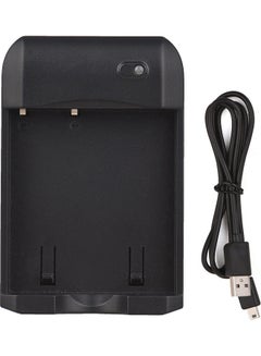 Mini Portable Battery Charger Black