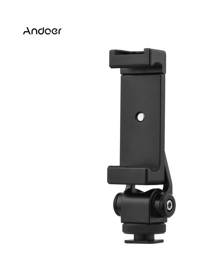 أندوير حامل للهاتف بتصميم مشبك قابل للتعديل أسود - Image 2