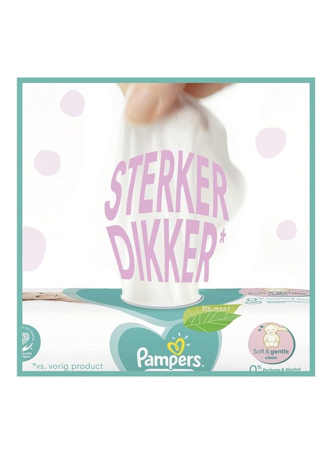 Pampers Pack Of 12 Sensitive Baby 624 Wipes  - Image 4