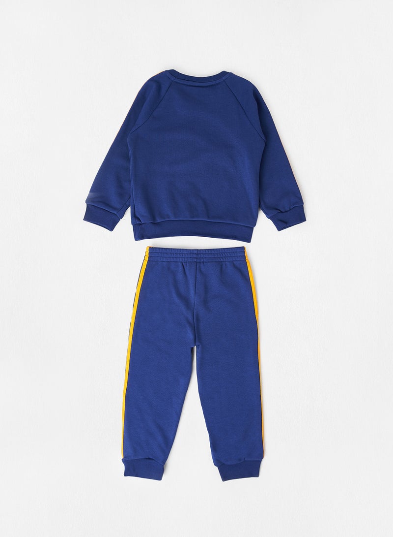 Adidas - Baby/Kids Real Madrid 21/22 3-Stripes Jogger Set Blue - Image 1