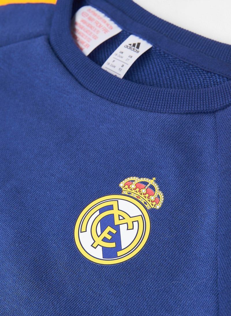 Adidas - Baby/Kids Real Madrid 21/22 3-Stripes Jogger Set Blue - Image 1