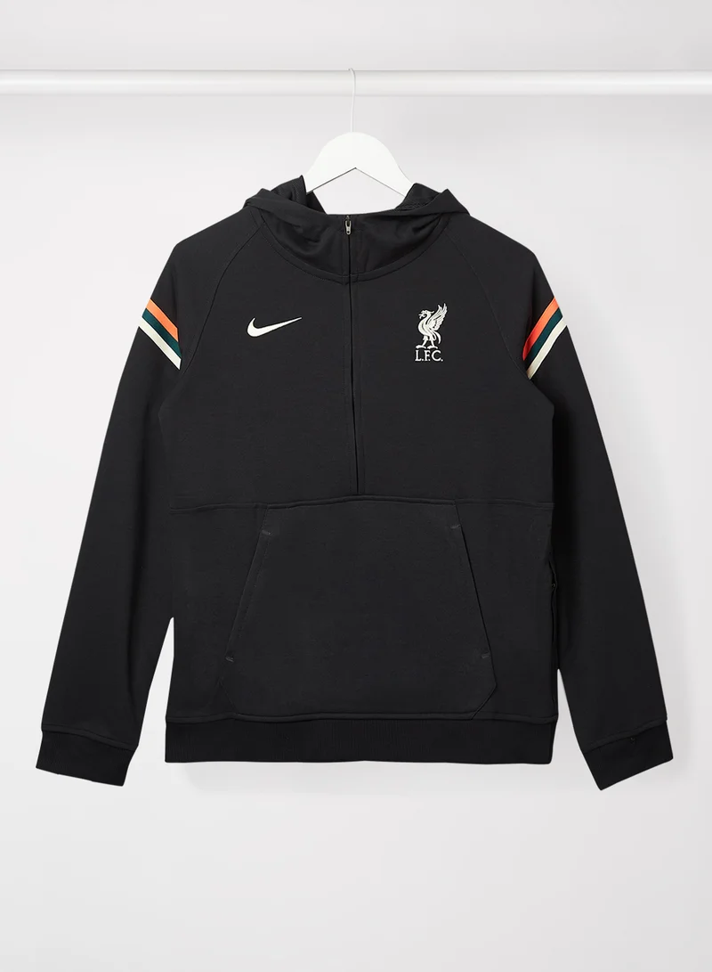Nike Kids/Teen Dri-FIT Football Hoodie Black