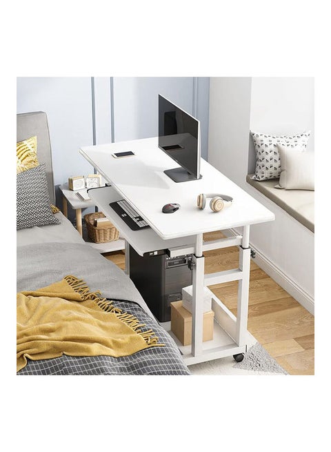 Modern Simple Compact Office Computer Desk white 80x45x90cm