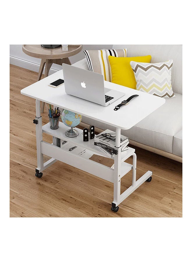 Modern Simple Compact Computer Desk White 83x42x7cm