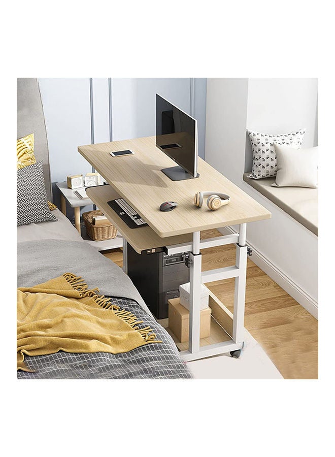 Modern Simple Compact Office Computer Desk white 80x45x90cm