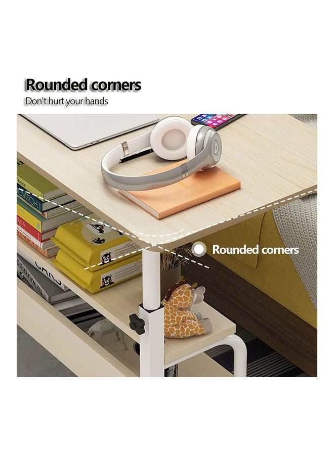 Modern Simple Compact Computer Desk White 83x42x7cm