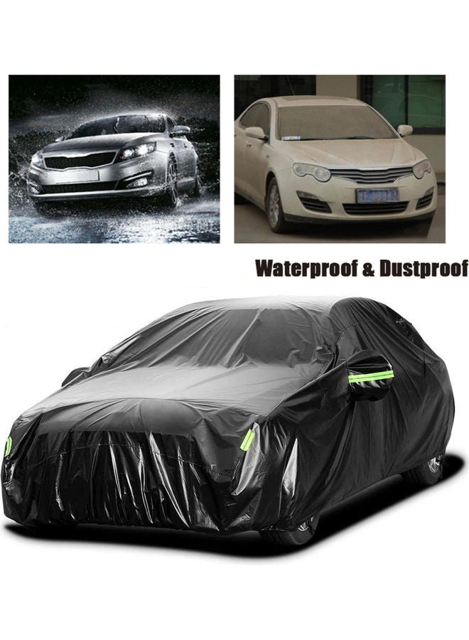 Reflective Strip Sunscreen Dustproof Waterproof UV Scratch-Resistant Car Cover - Image 3