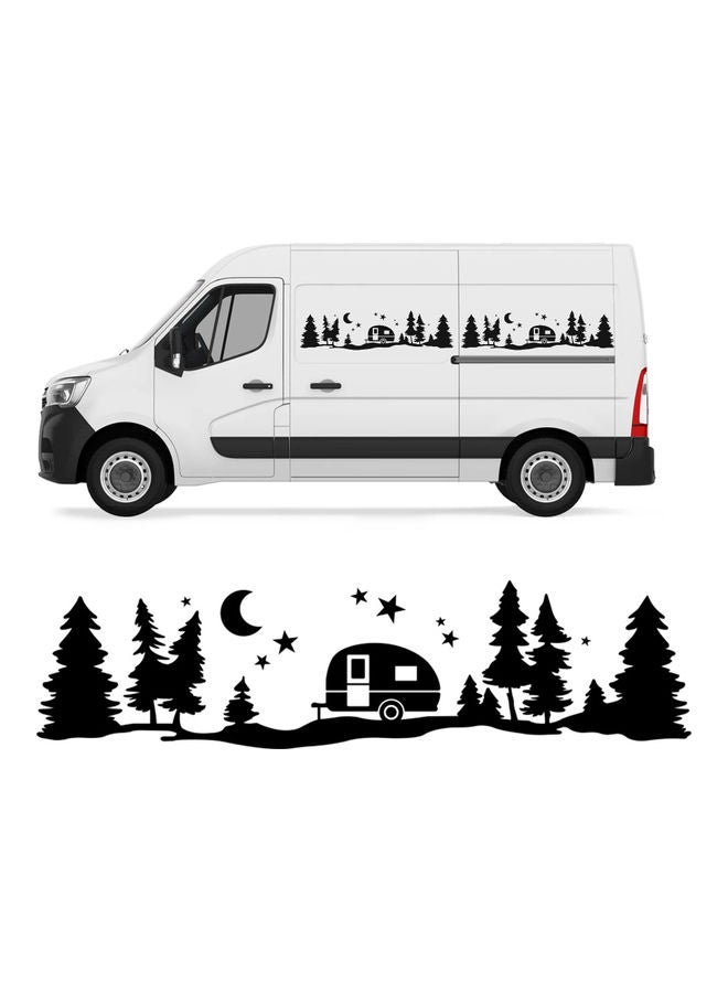 ملصق سيارة بنمط شجرة القمر والنجوم من موتور هوم - Image 5