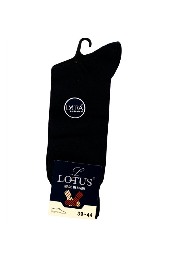 Lotus 2-Piece Casual Socks Set Blue - Image 1