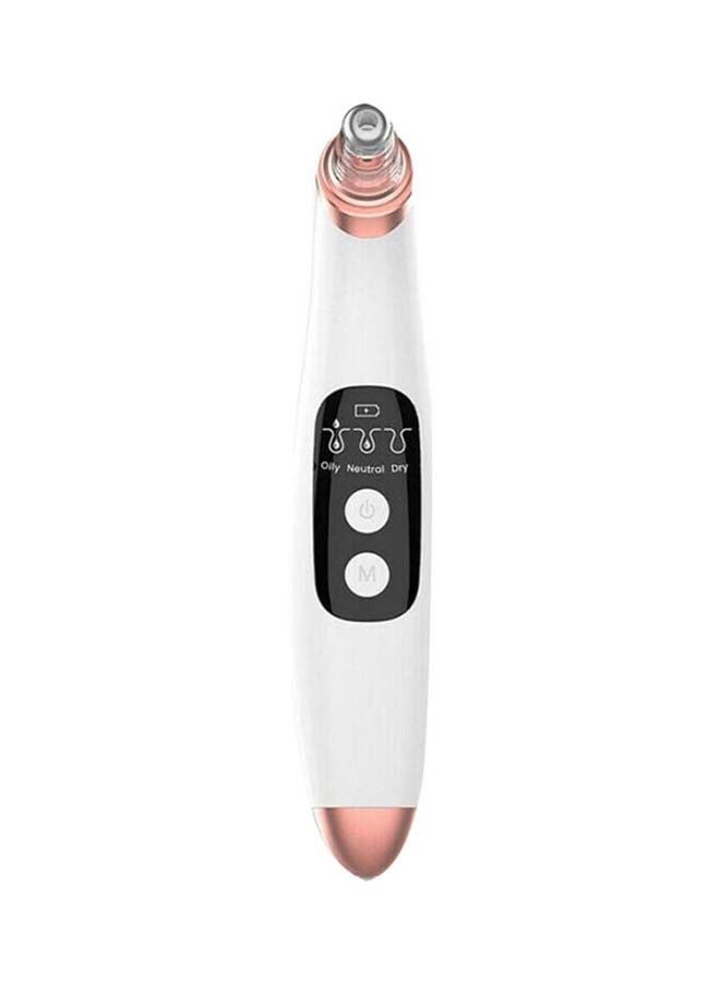 Generic Electric Facial Pore Cleanser White/Rose Gold 