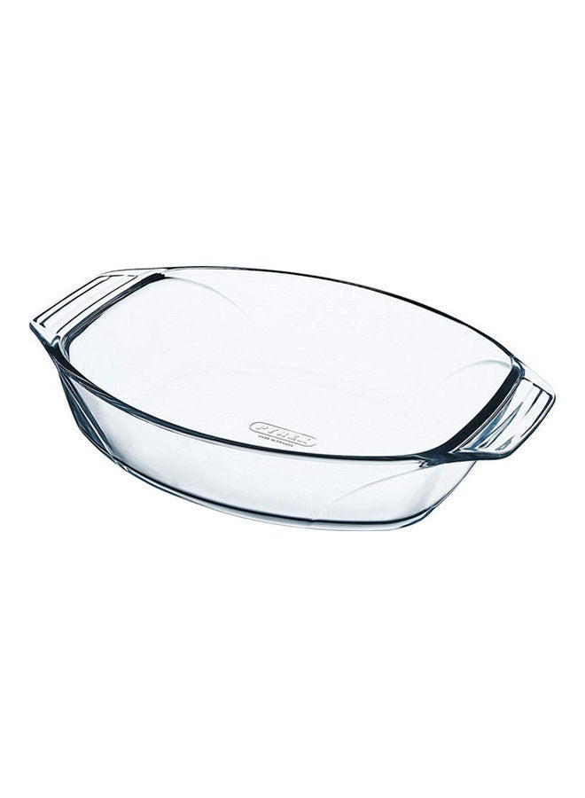 PYREX 050215408  Optimum Rectangle Roaster With Handle Clear 35cm