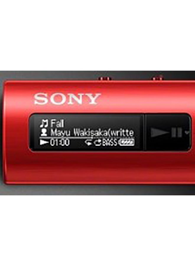 Sony - B Series MP3 Player NWZB183RED Red - Image 1