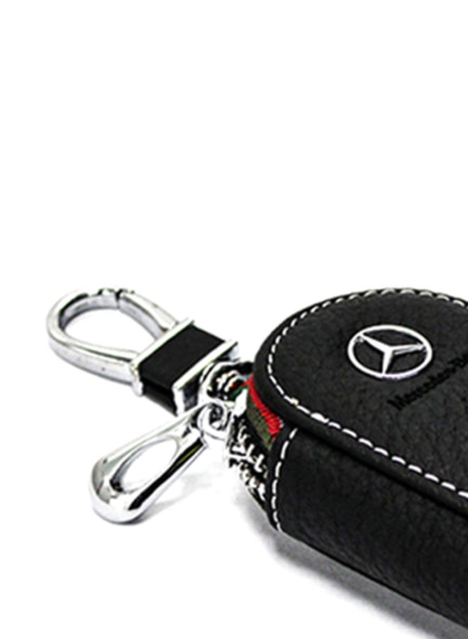 AFGT Mercedes Benz Logo Key Fob Case With Ring  - Image 5
