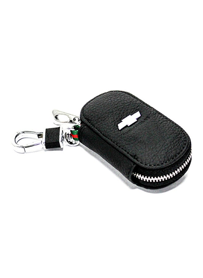 AFGT Chevrolet Logo Key Fob Case With Carabiner Hook  - Image 1