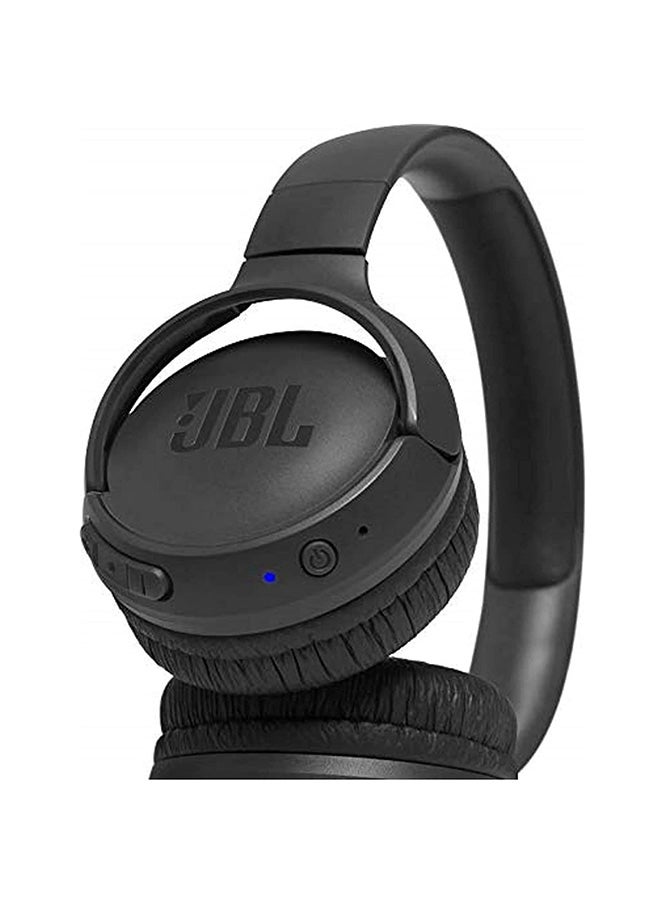 JBL - T500 Bluetooth Over-Ear Headphones Black - Image 1