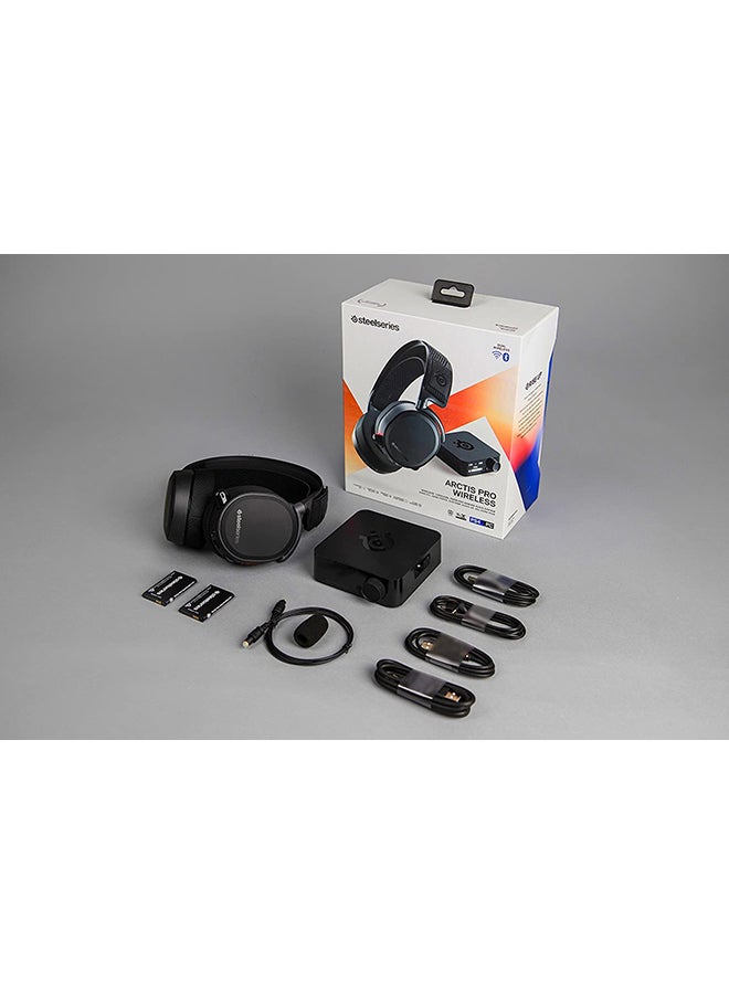 steelseries Arctis Pro Wireless - Gaming Headset - Hi-Res Speaker Drivers - Dual Wireless (2.4G & Bluetooth) - Dual Battery System - For PC, PS5 And PS4  - Image 3