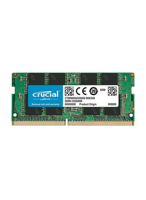 ذاكرة رام 8 جيجابايت DDR4 2666 ميجاهرتز CL19 للابتوب CT8G4SFRA266 متعدد الألوان