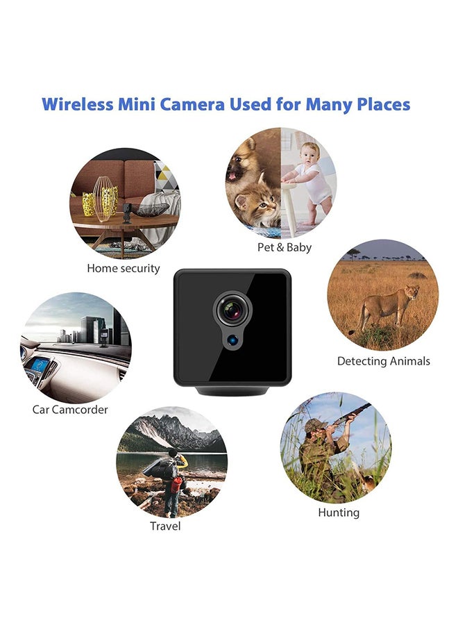 UK PLUS - Mini Hidden Camera With Battery Built In, 1080P Full Hd Small Camera Wifi  Night Vision Live Streaming,With Magnetic (Compatible With IOS And Android) - Image 1