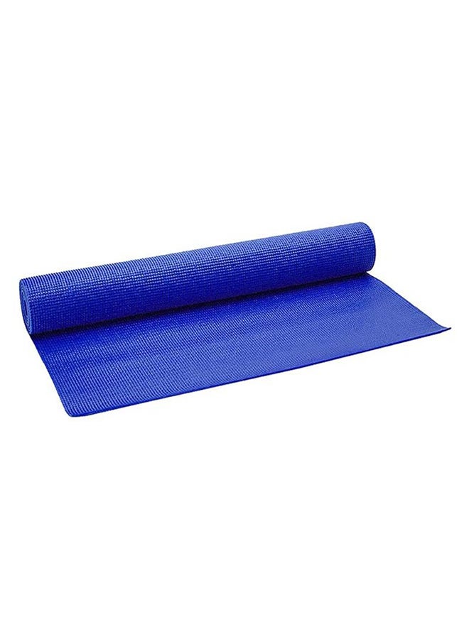 SkyLand Anti-Skid Yoga Mat 4mm Blue 68x24x0.4cm  - Image 2
