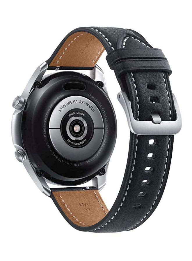 Samsung - Galaxy Watch 3 45mm Mystic Silver - Image 1