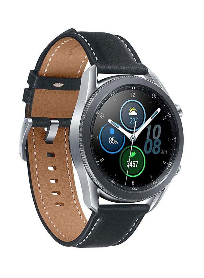 Samsung - Galaxy Watch 3 45mm Mystic Silver - Image 1