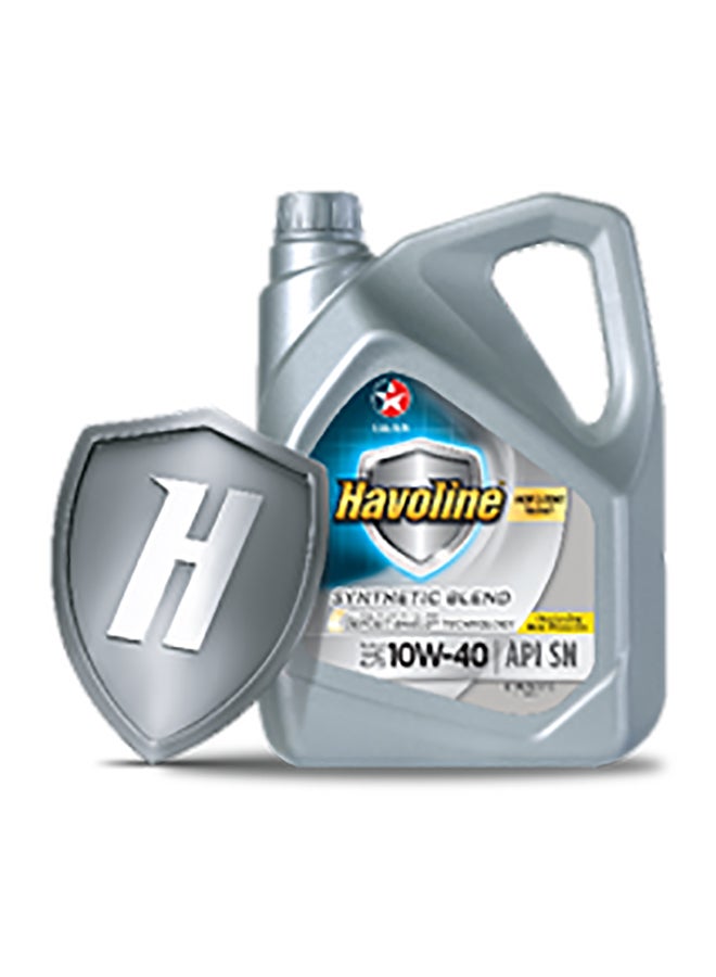 Caltex - Havoline Synthetic Blend Engine Oil SAE 10W-40 4L - Image 1