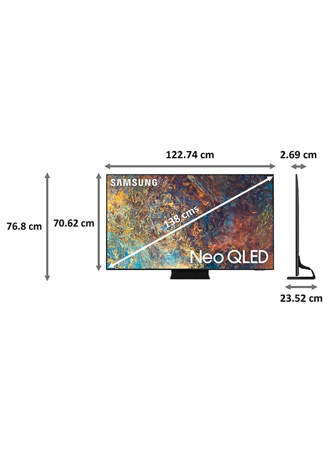 Samsung - 55 Inches QN90A Neo QLED 4K Smart TV (2021) 55QN90AA Silver - Image 1