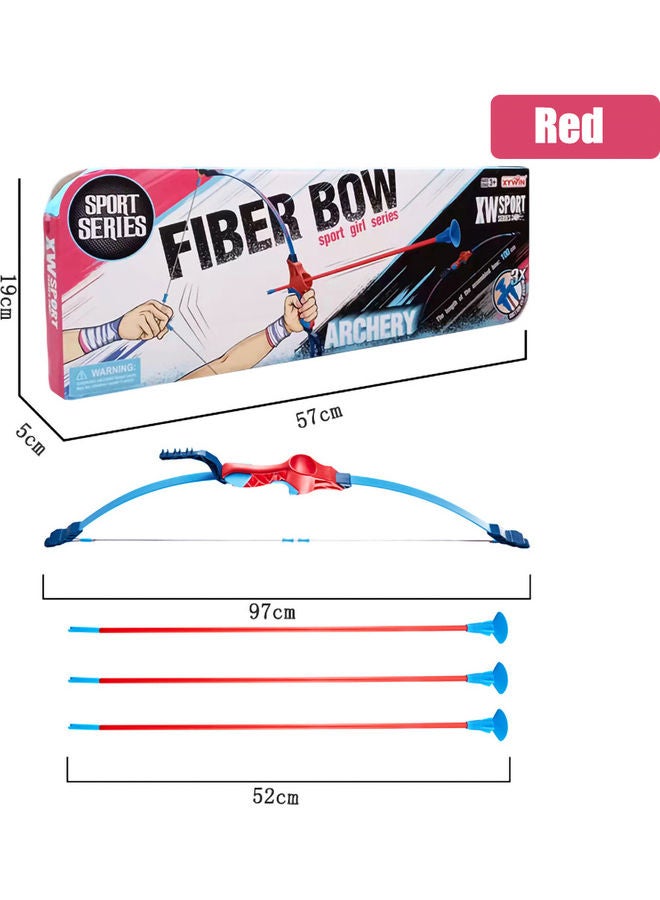 مس تيارا طقم لعبة رماية على شكل سهم بأداة امتصاص للتثبيت في الأماكن الخارجية 57 x 19 x 5سم - Image 2