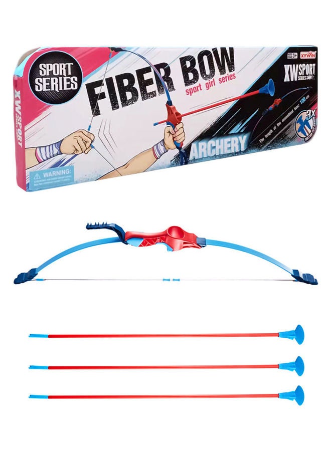 مس تيارا طقم لعبة رماية على شكل سهم بأداة امتصاص للتثبيت في الأماكن الخارجية 57 x 19 x 5سم - Image 3