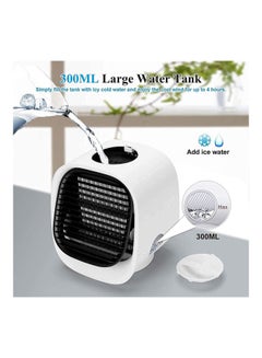 Mini Portable Air Cooler Fan with Night Light 2 W Fan21826-1 White - v1633769923/N51284803A_4