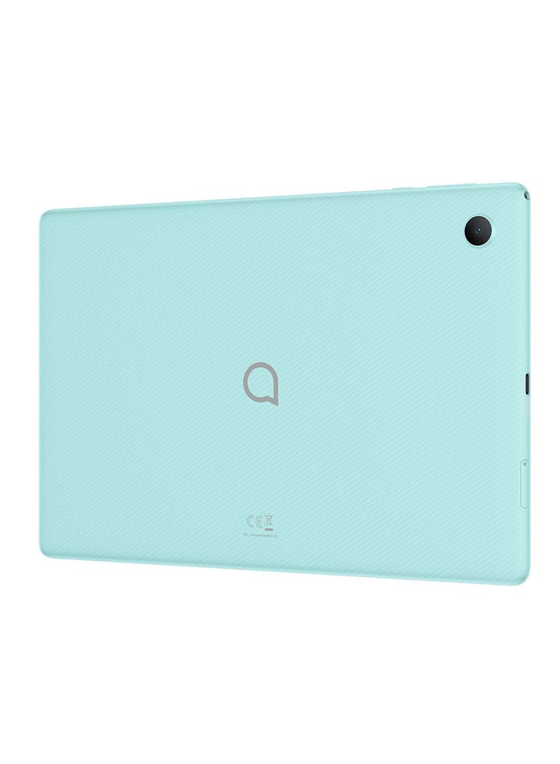 1T 10 Smart Tablet 10.1 Inch, 32GB, 2GB RAM, Wi-Fi with Keyboard and Flip Case Cream Mint