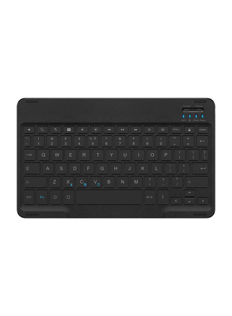 1T 10 Smart Tablet 10.1 Inch, 32GB, 2GB RAM, Wi-Fi with Keyboard and Flip Case Cream Mint