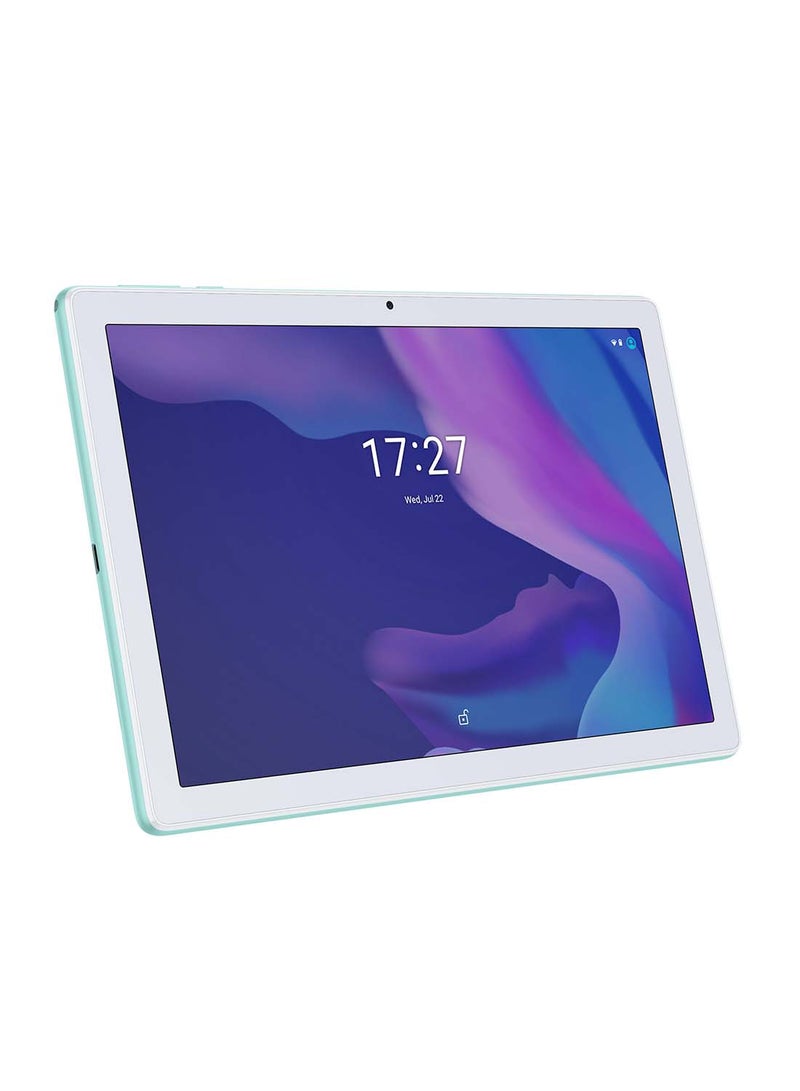 1T 10 Smart Tablet 10.1 Inch, 32GB, 2GB RAM, Wi-Fi with Keyboard and Flip Case Cream Mint