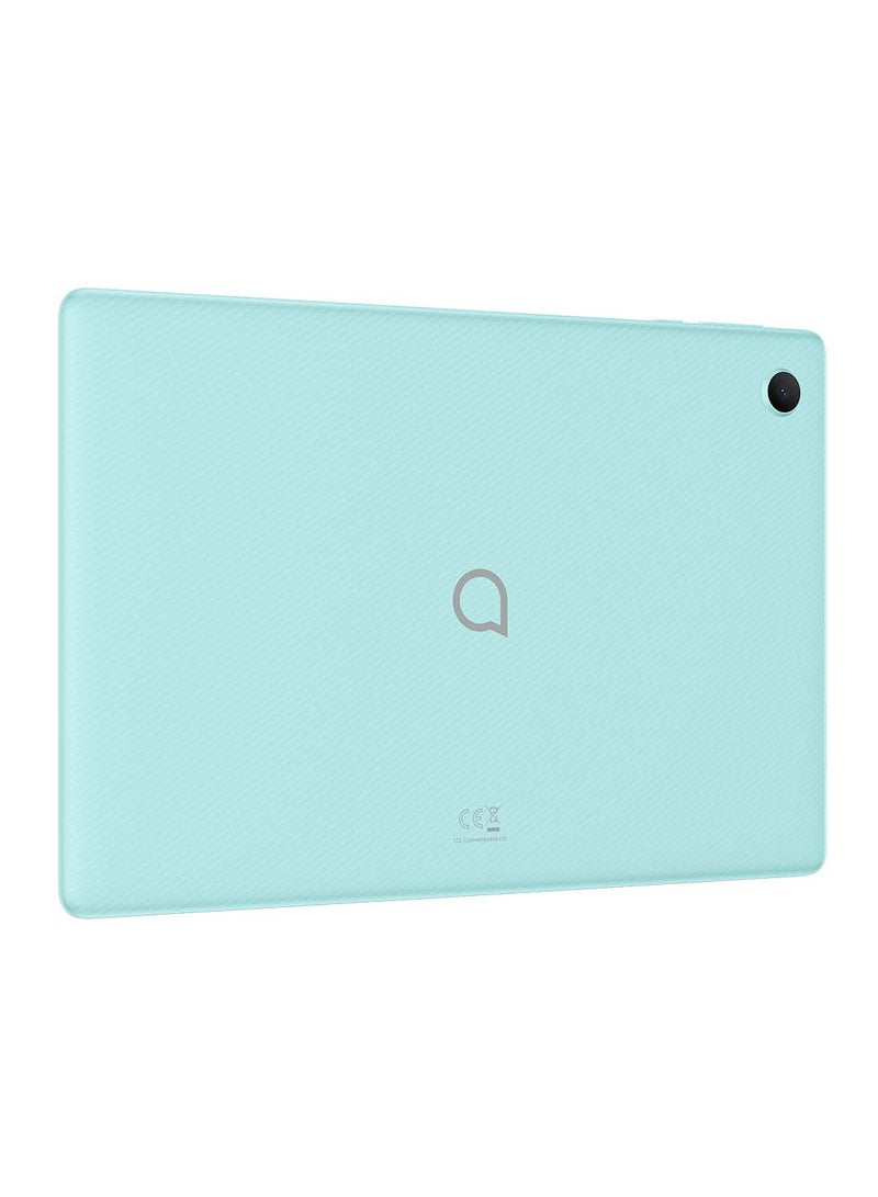 1T 10 Smart Tablet 10.1 Inch, 32GB, 2GB RAM, Wi-Fi with Keyboard and Flip Case Cream Mint