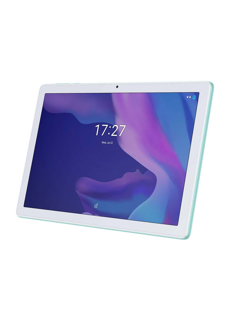 1T 10 Smart Tablet 10.1 Inch, 32GB, 2GB RAM, Wi-Fi with Keyboard and Flip Case Cream Mint