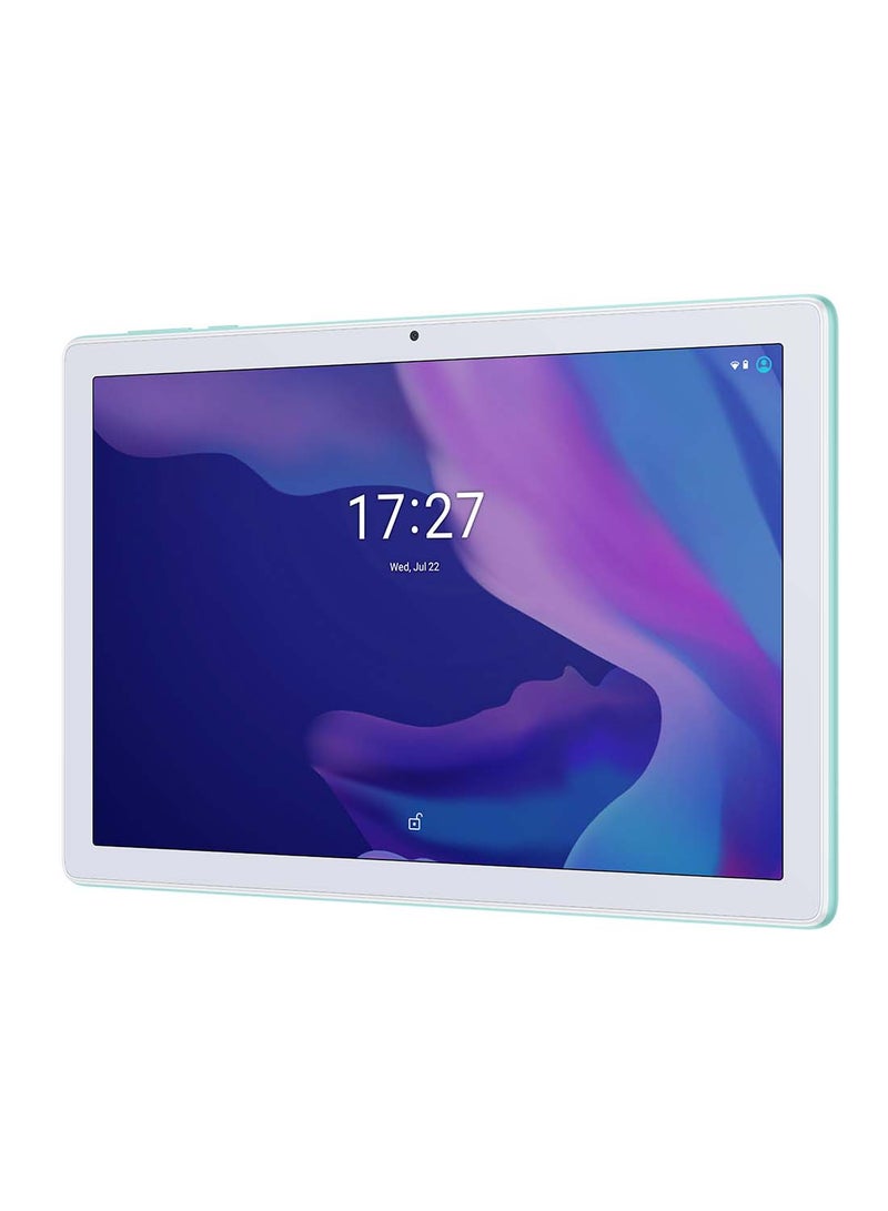 1T 10 Smart Tablet 10.1 Inch, 32GB, 2GB RAM, Wi-Fi with Keyboard and Flip Case Cream Mint
