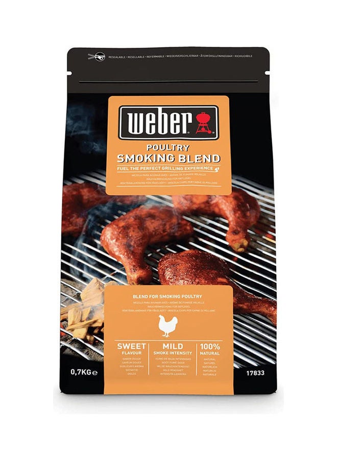 ويبر Poultry Wood Chips Blend Black 700grams  - Image 1