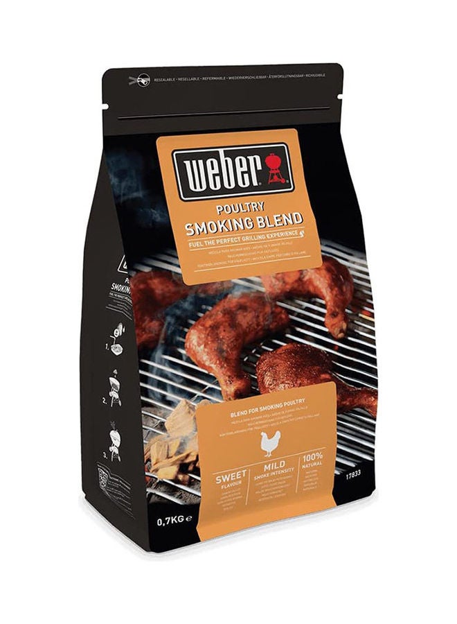 ويبر Poultry Wood Chips Blend Black 700grams  - Image 3