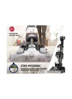 HOOVER Platinum Power Max Carpet Washer & Hard Floor Cleaner, 360° Counter-Rotating XL Aqua Spin Brush and Spins Scub Technology, For Home, Office, Majlis and More - 3.5 L 1200 W CWKTH012 Black  - Image 5