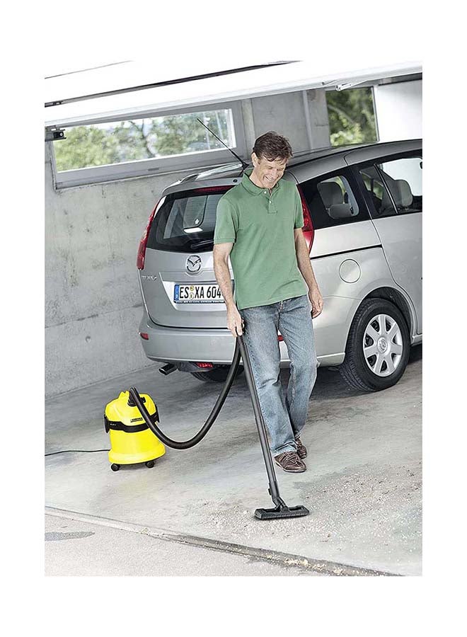 KARCHER - Wd 2 Multi-Purpose Vacuum Cleaner 1000 W 16297630 Yellow/Black - Image 1