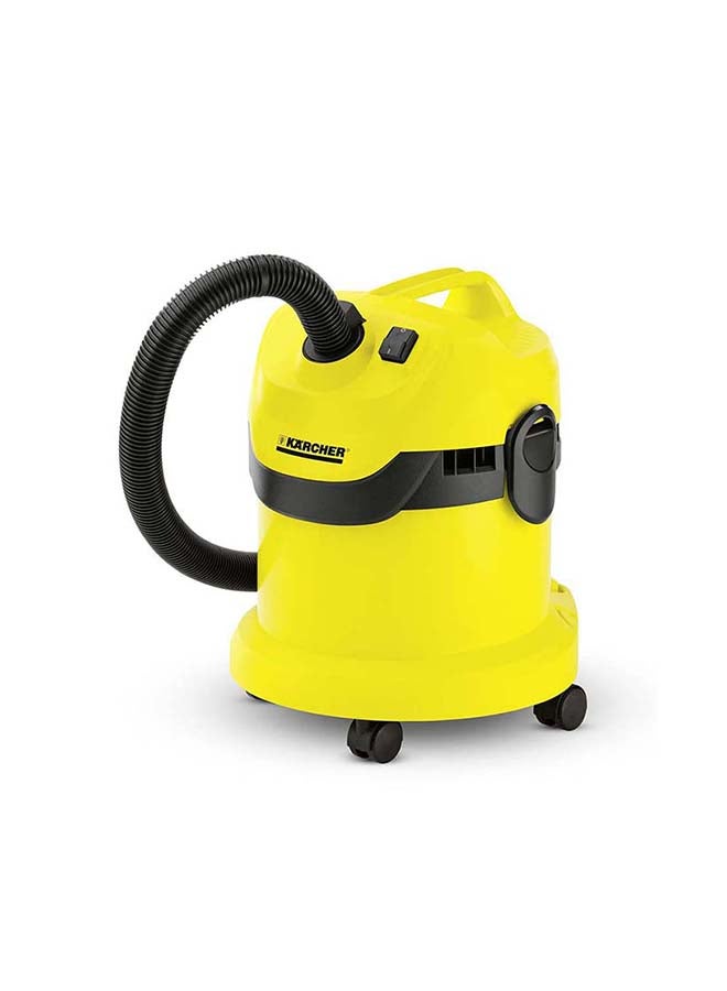 KARCHER - Wd 2 Multi-Purpose Vacuum Cleaner 1000 W 16297630 Yellow/Black - Image 1