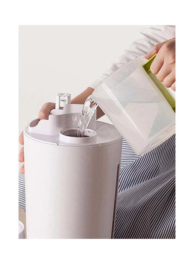 BLACK+DECKER Ultrasonic Air Humidifier, Covers 430 sqft, Adjustable Mist, Auto Shutoff, Water Level Indicator, Aroma Tray for Oils - HM5000-B5 White/Mint Green