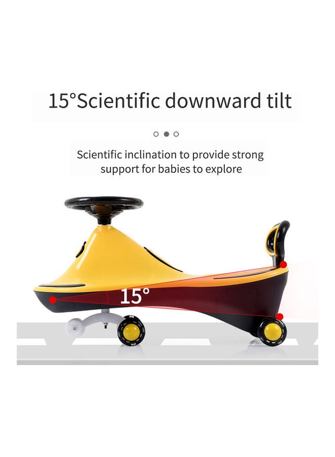 Kidle - Children Twisting Car Toy With Music And Light 42x29x75cm - Image 1