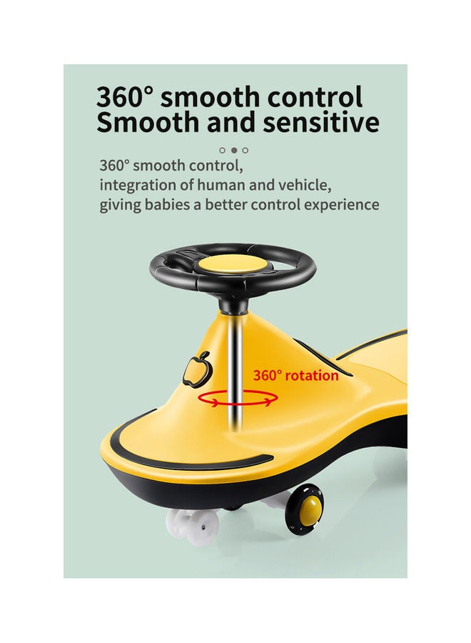 Kidle - Children Twisting Car Toy With Music And Light 42x29x75cm - Image 1